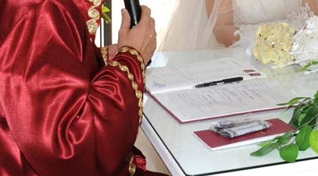 Nikah törenlerine corona virüs tedbiri