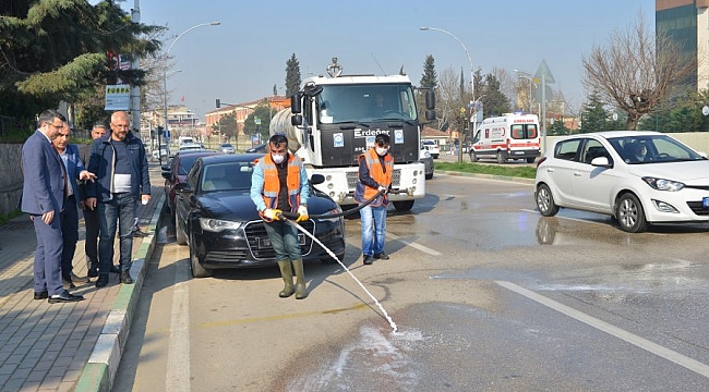 Yıldırım'da koronavirüs önlemi