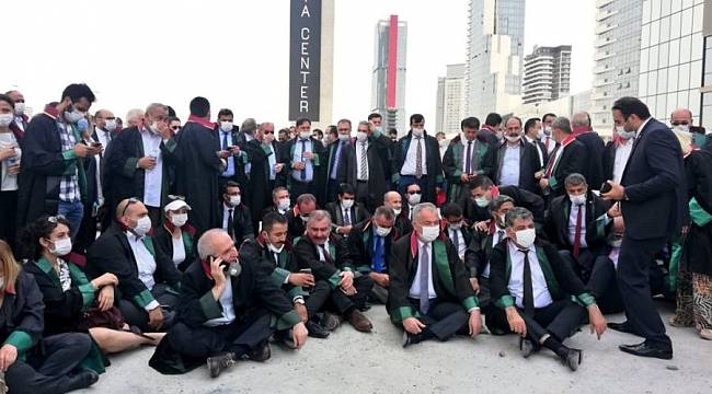 Baro başkanlarının yürüyüşüne izin verilmedi