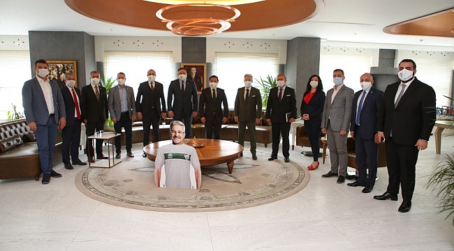 Başkan Erdem'den Bursaspor'a destek
