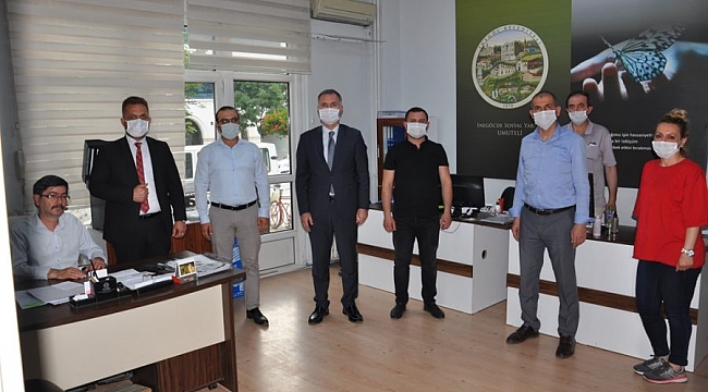 Başkan Taban personel ziyaretlerini sürdürüyor