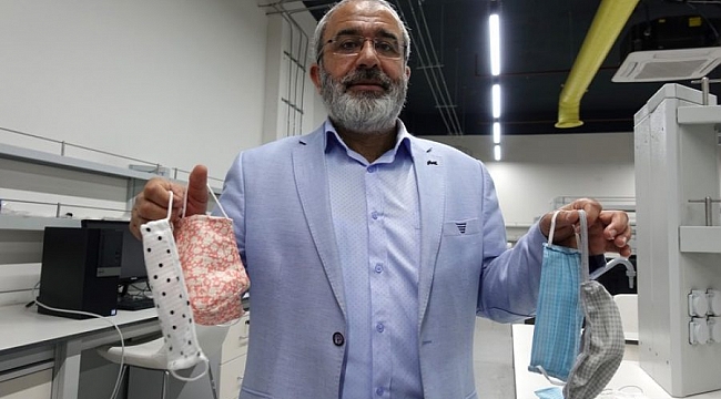 BTÜ'nün yıkanabilir maske kumaşına yoğun ilgi