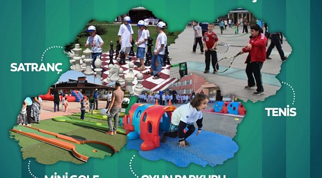 Büyükşehir'le spor her yerde