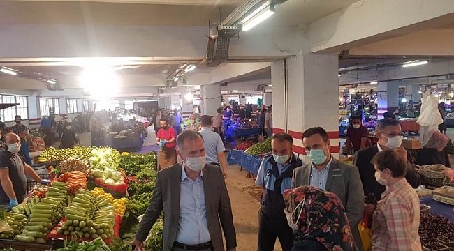 Esnaf istedi, Başkan Taban talimatı verdi