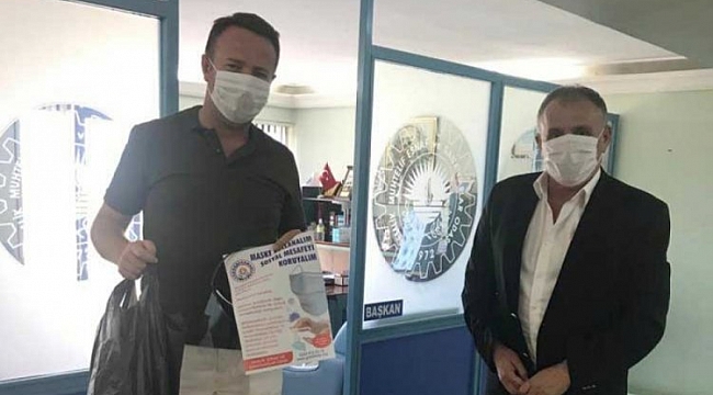 Gemlik Esnaf ve Sanatkarlar odasından destek