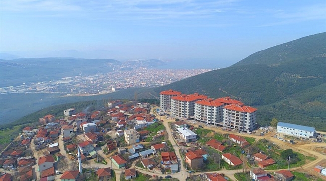 Gemlik'te 1250 lira taksitle konut satışı