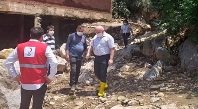İMO'dan sel bölgesinde inceleme