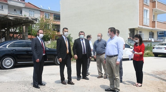 İnegöl Yeni Mahalle'ye 13 araçlık otopark yapılıyor