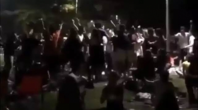 Koronayı hiçe sayıp göbek attılar