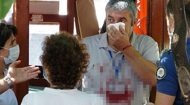 Maske uyarısı yapan güvenlik görevlisi bıçaklandı