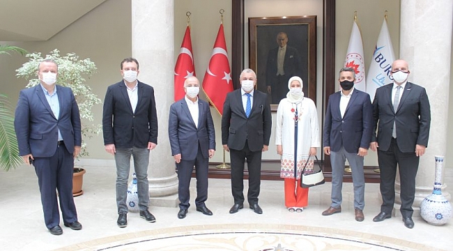 MÜSİAD Bursa Vali Yardımcısı Özsoy ile bir araya geldi