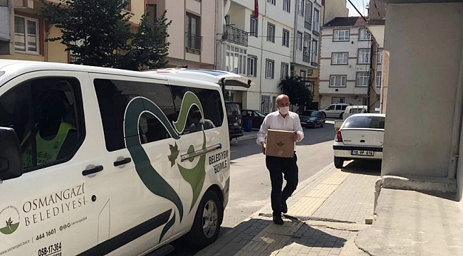 Osmangazi'de 10 günde 32 bin sosyal destek