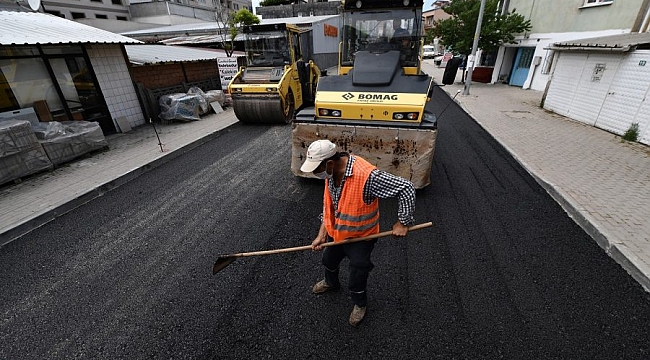 Osmangazi'de 6 ayda 20 bin ton asfalt kullanıldı