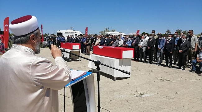 Şehit düşen işçiler için tören düzenlendi