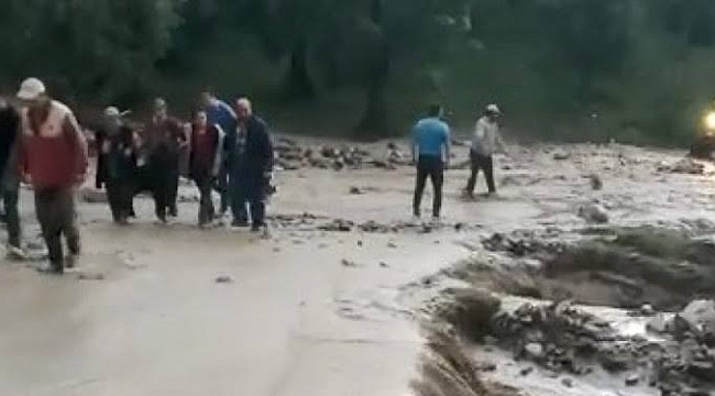 Sel felaketi İznik'i de vurdu