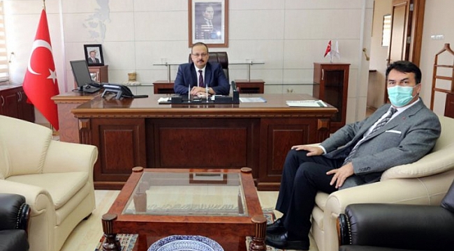 Vali Canbolat'a Başkan Dündar'dan ziyaret