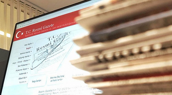 4 bakanlık için atama kararları Resmi Gazete'de