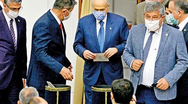 Bahçeli'den, İYİ Parti'nin teklifine kabul oyu