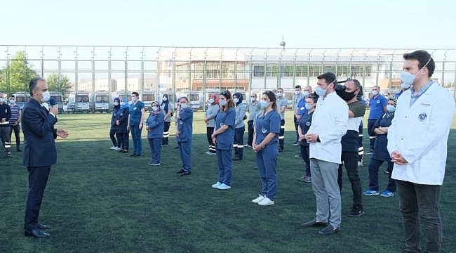Başkan Aktaş sağlık personeliyle buluştu