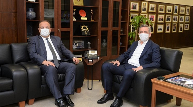 Bursa Valisi Canbolat'tan BTSO'ya ziyaret