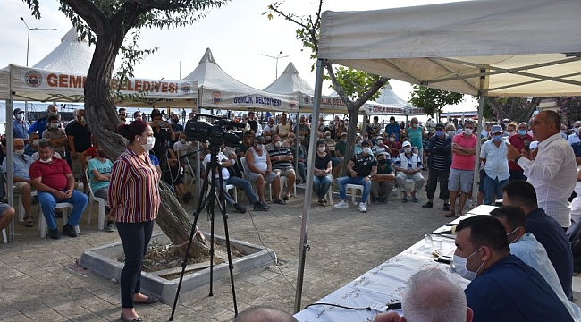 Gemlik'te tekne sorununa çözüm