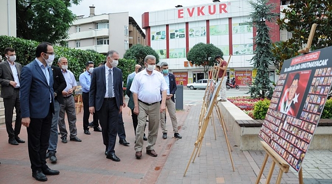 İnegöl'de 15 Temmuz sergisi açıldı