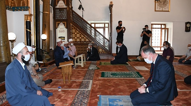 İnegöl'de şehitler için mevlit okutuldu