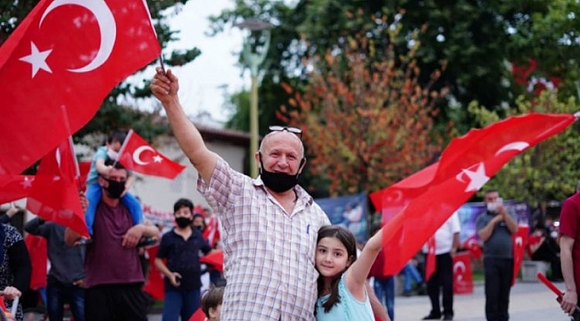 Kestel'de vatan kahramanları anıldı