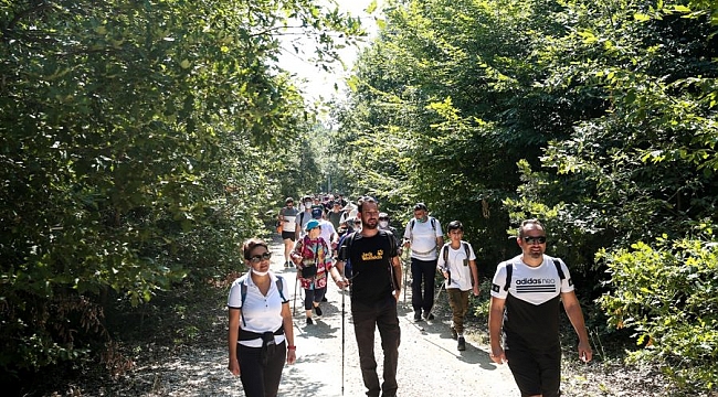 Mysia Yolları'nda doğayla kucaklaştılar