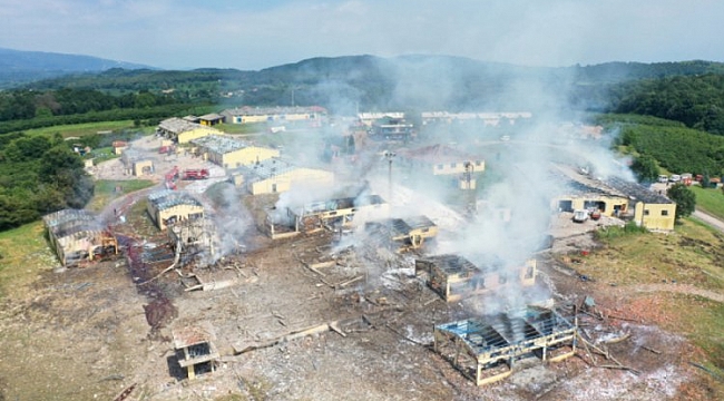 Sakarya'daki patlamaya ilişkin yeni gelişme!