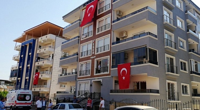 Şehit ateşi Hatay'a da düştü