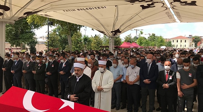 Şehit polis son yolculuğuna uğurlandı