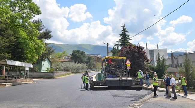 Yıldırım Belediyesi'nden asfalt atağı