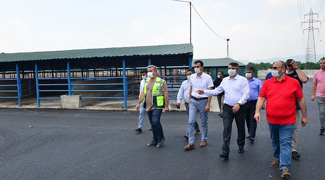 Yıldırım'da hijyenik kurban pazarı