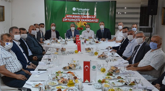 Başkan Özkan'dan Mücahit Alkan'a ziyaret