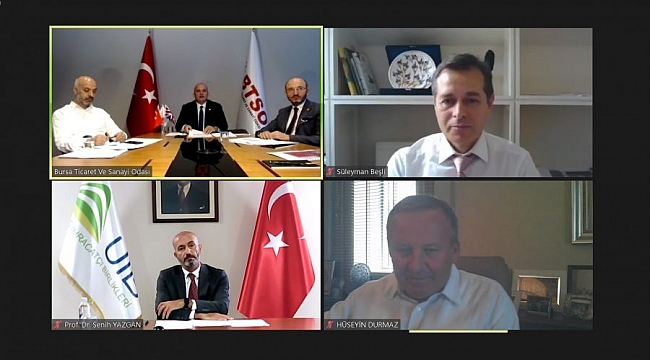 Bursa'da online seminerler devam ediyor