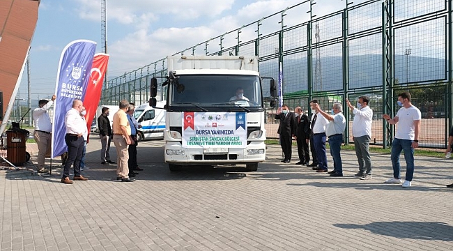 Bursa'dan Sırbistan'a yardım eli