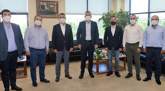 BURSED yönetiminden Başkan Burkay'a ziyaret