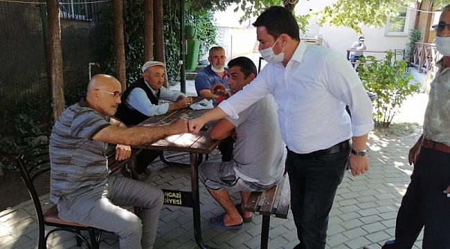 Erkan Aydın incir üreticileriyle buluştu