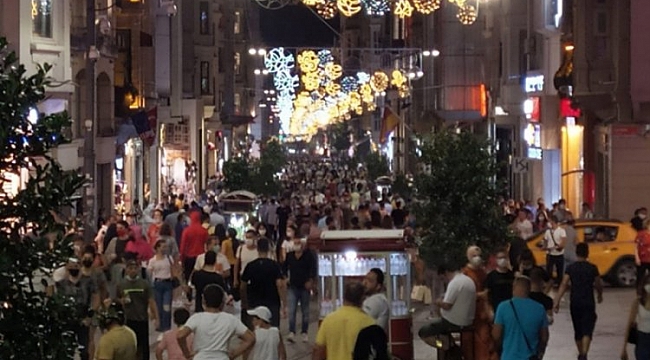 İstiklal Caddesi'nde korkutan görüntü