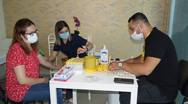ULUTEK Teknopark çalışanlarına antikor testi