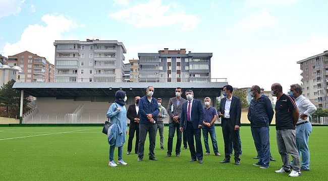Fidyekızık Spor Tesisi yenilendi