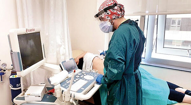 Hamilelere ultrasonlu COVID tanısı