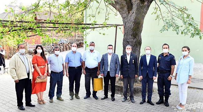 Mustafakemalpaşa'da Kıbrıs Gazisine vefa ziyareti