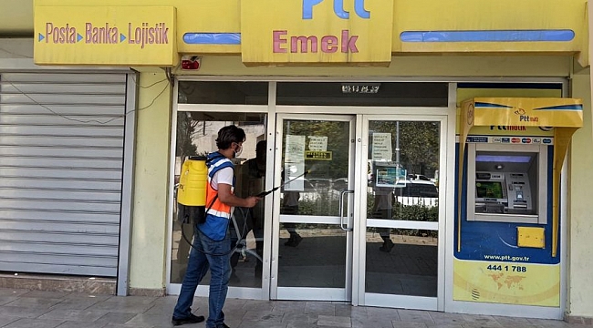 Osmangazi'de dezenfekte çalışmaları