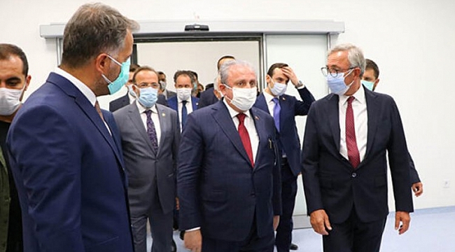 Şentop Tekirdağ Şehir Hastanesinde incelemelerde bulundu
