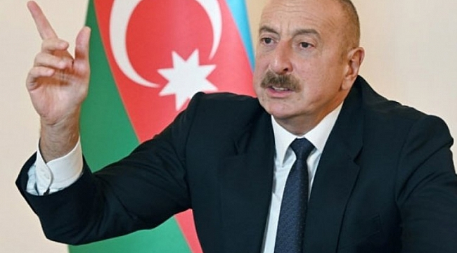 Aliyev'den sert açıklama!