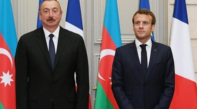 Aliyev ve Macron'dan kritik görüşme!