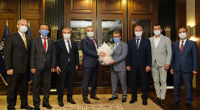 Başkan Aktaş, demokrasinin uç beylerini ağırladı