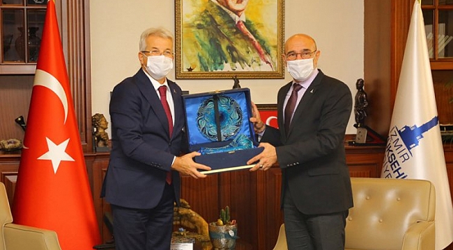Başkan Erdem'den Soyer'e ziyaret